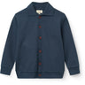 COPENHAGEN COLORS Navy Super Stretchy High School Cardigan