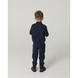 COPENHAGEN COLORS Navy Super Stretchy High School Cardigan