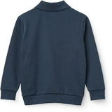 COPENHAGEN COLORS Navy Super Stretchy High School Cardigan
