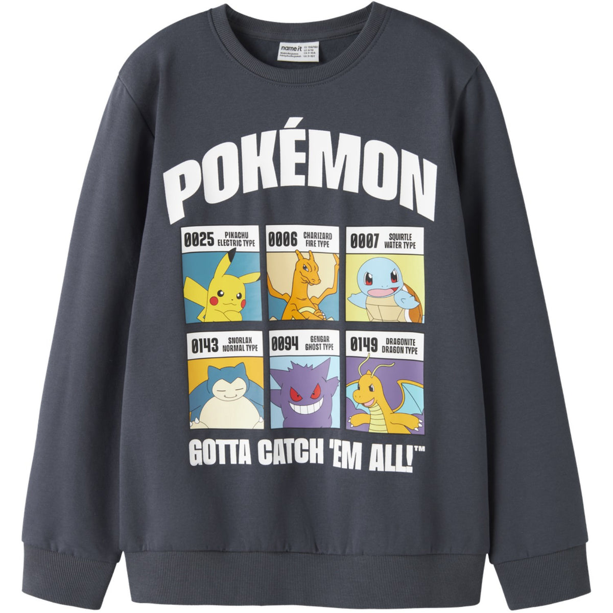 Name It Ombre Blue Nkmstus Pokemon Sweat Bru Sky
