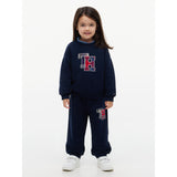 Tommy Hilfiger Dark Blue-Blue Lu Crewneck And Sweatpant Set