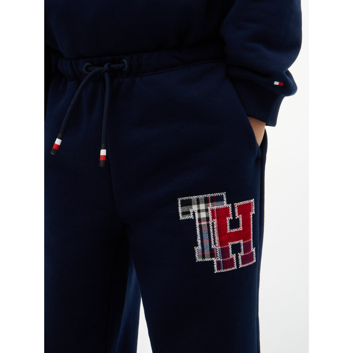 Tommy Hilfiger Dark Blue-Blue Lu Crewneck And Sweatpant Set