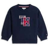 Tommy Hilfiger Dark Blue-Blue Lu Crewneck And Sweatpant Set