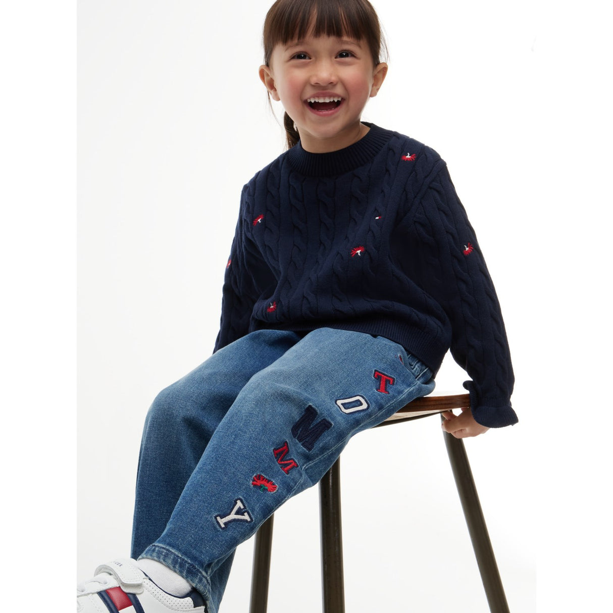Tommy Hilfiger Vintagemediumstr-Blue Lg Barrel Pull On Pant