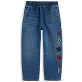 Tommy Hilfiger Vintagemediumstr-Blue Lg Barrel Pull On Pant