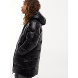 Tommy Hilfiger Black-Black Essential Long Down Jacket
