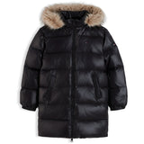Tommy Hilfiger Black-Black Essential Long Down Jacket
