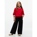 Tommy Hilfiger Black-Black Wide Leg Pants