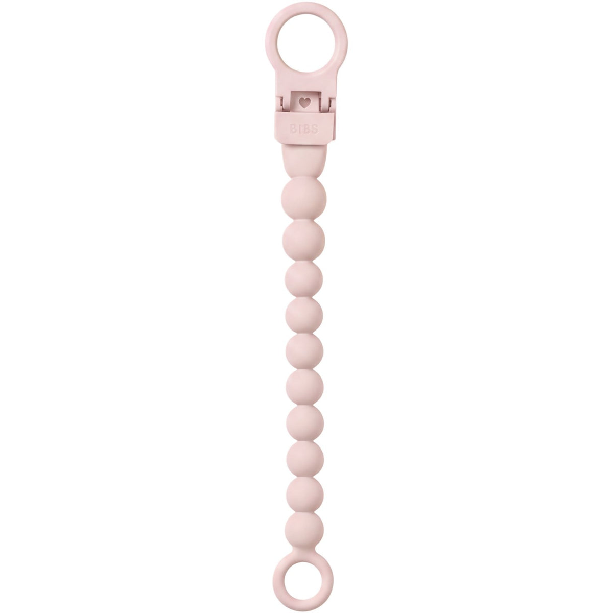Bibs Petal Pacifier Clip Beaded