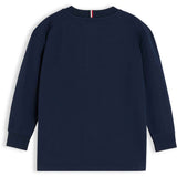 Tommy Hilfiger Dark Blue-Blue Lb Crest T-Shirt Ls