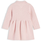 Tommy Hilfiger Whimsy Pink-Pink Sweater Cable Dress Ls