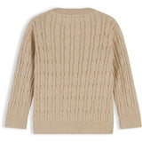 Tommy Hilfiger Gentle Gold Heather-Beige Cable Sweater