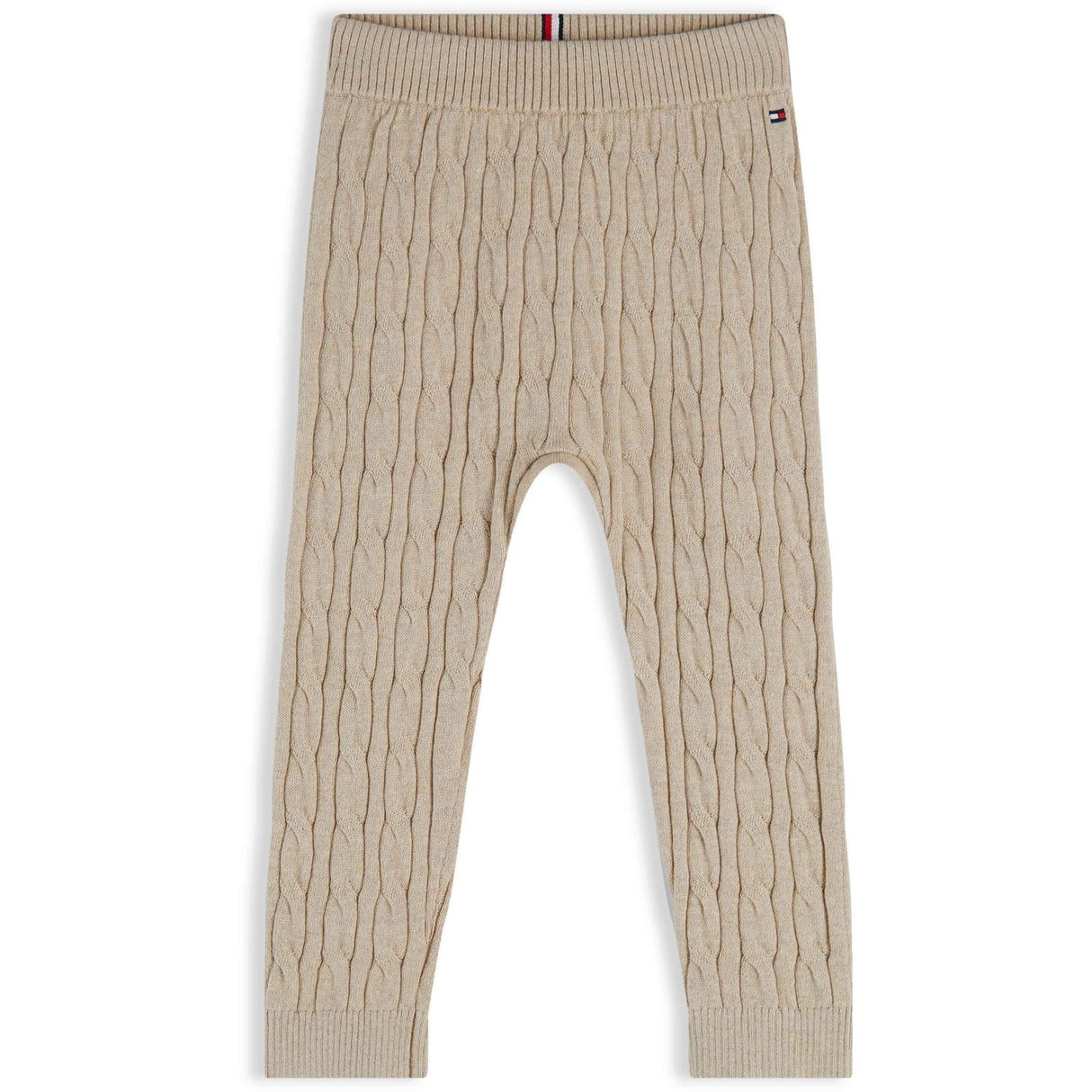 Tommy Hilfiger Gentle Gold Heather-Beige Cable Pants