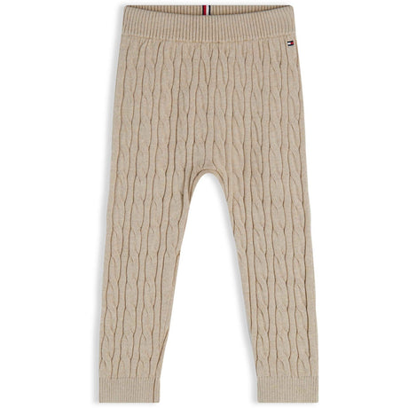 Tommy Hilfiger Gentle Gold Heather-Beige Cable Pants