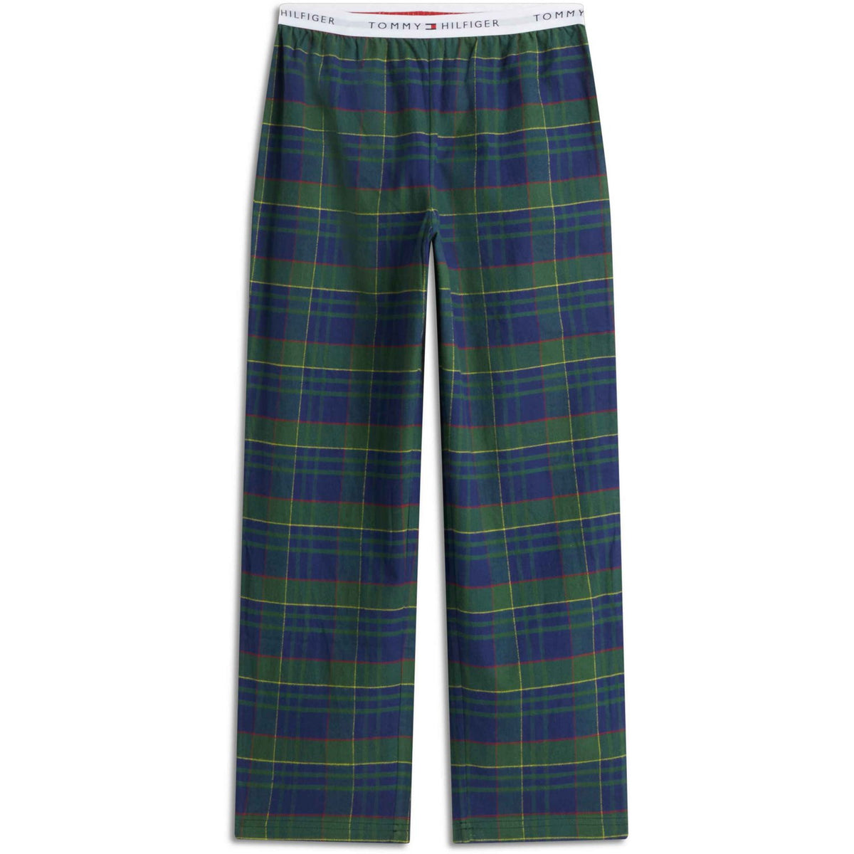 Tommy Hilfiger Orn Green / Buffalo Check Evergreen-Brown Long Pj Set