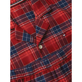 Tommy Hilfiger Check Global Stp Medium Red-Red Flannel Pj Set