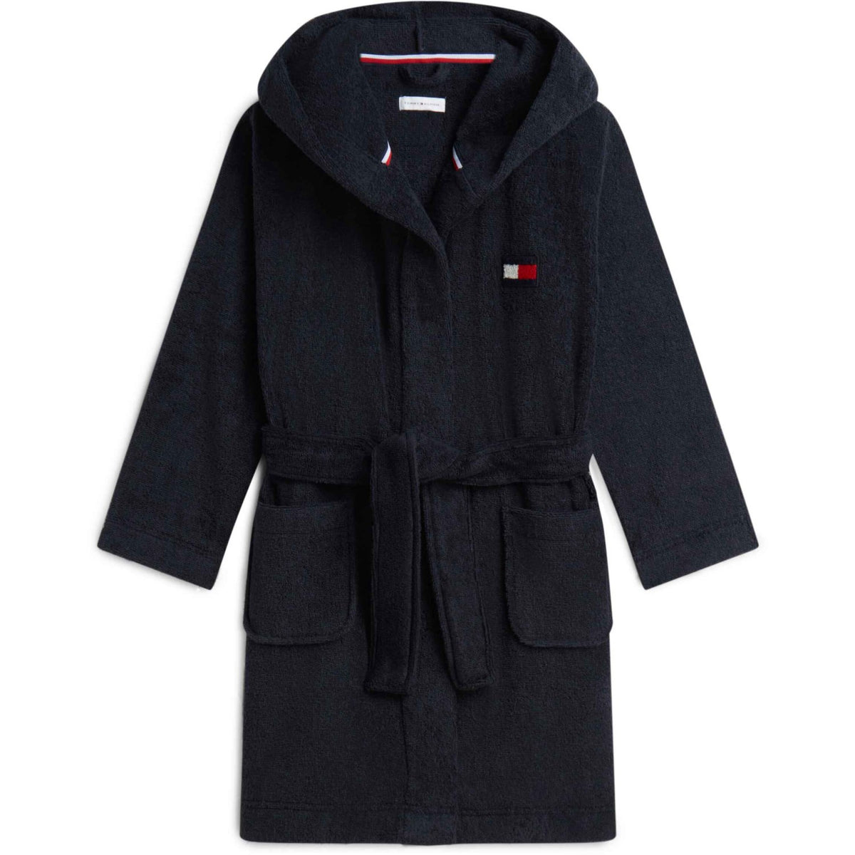 Tommy Hilfiger Navy Blue-Blue Heritage Bathrobe