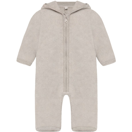 Huttelihut Camel Melange Pram Suit Ears Wool Fleece (S)