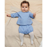 COPENHAGEN COLORS Endless Blue Baby Set - Blouse & Bloomers