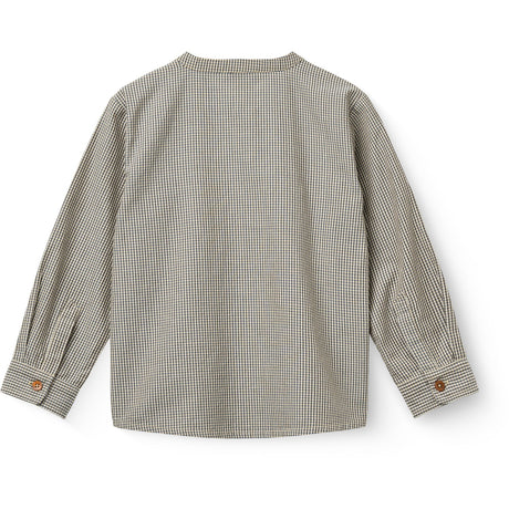 COPENHAGEN COLORS Endless Sky/ Brown Check Comb Check Shirt W. Placket