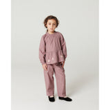 COPENHAGEN COLORS Winter Rose Check Comb. Checkered Pants W. Side Pockets