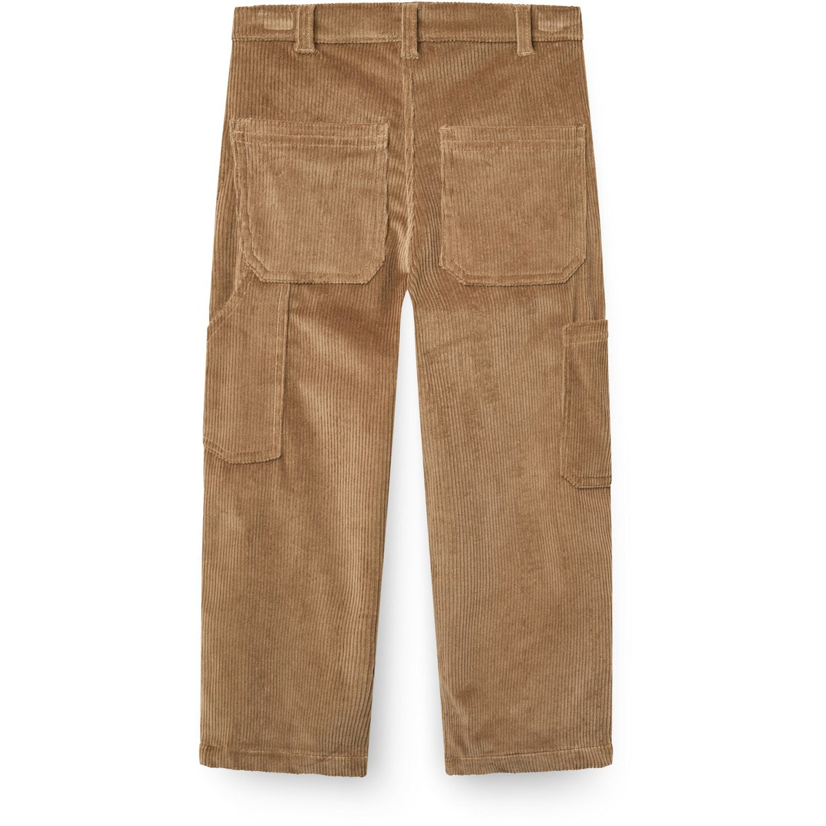 COPENHAGEN COLORS Brown Corduroy Cargo Pants