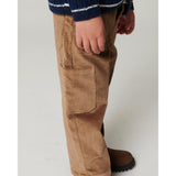 COPENHAGEN COLORS Brown Corduroy Cargo Pants