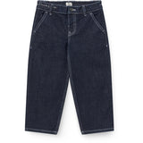COPENHAGEN COLORS Raw Denim Organic Balloon Denim Pants W. Hearts Back Pockets