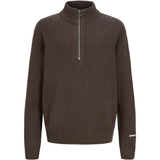Jack & Jones Junior Mulch Jornorrebro Knit Half Zip Jnr