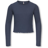 kids ONLY Ombre Blue Kognella L/S O-Neck Top Jrs Noos