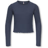 kids ONLY Ombre Blue Kognella L/S O-Neck Top Jrs Noos