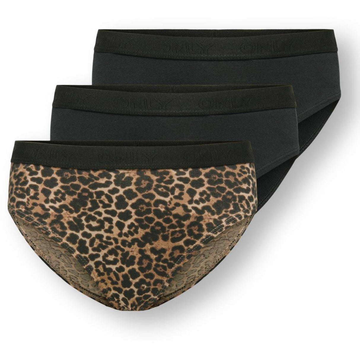 kids ONLY Black Koglola 3-Pack Logo Briefs Acc Noos