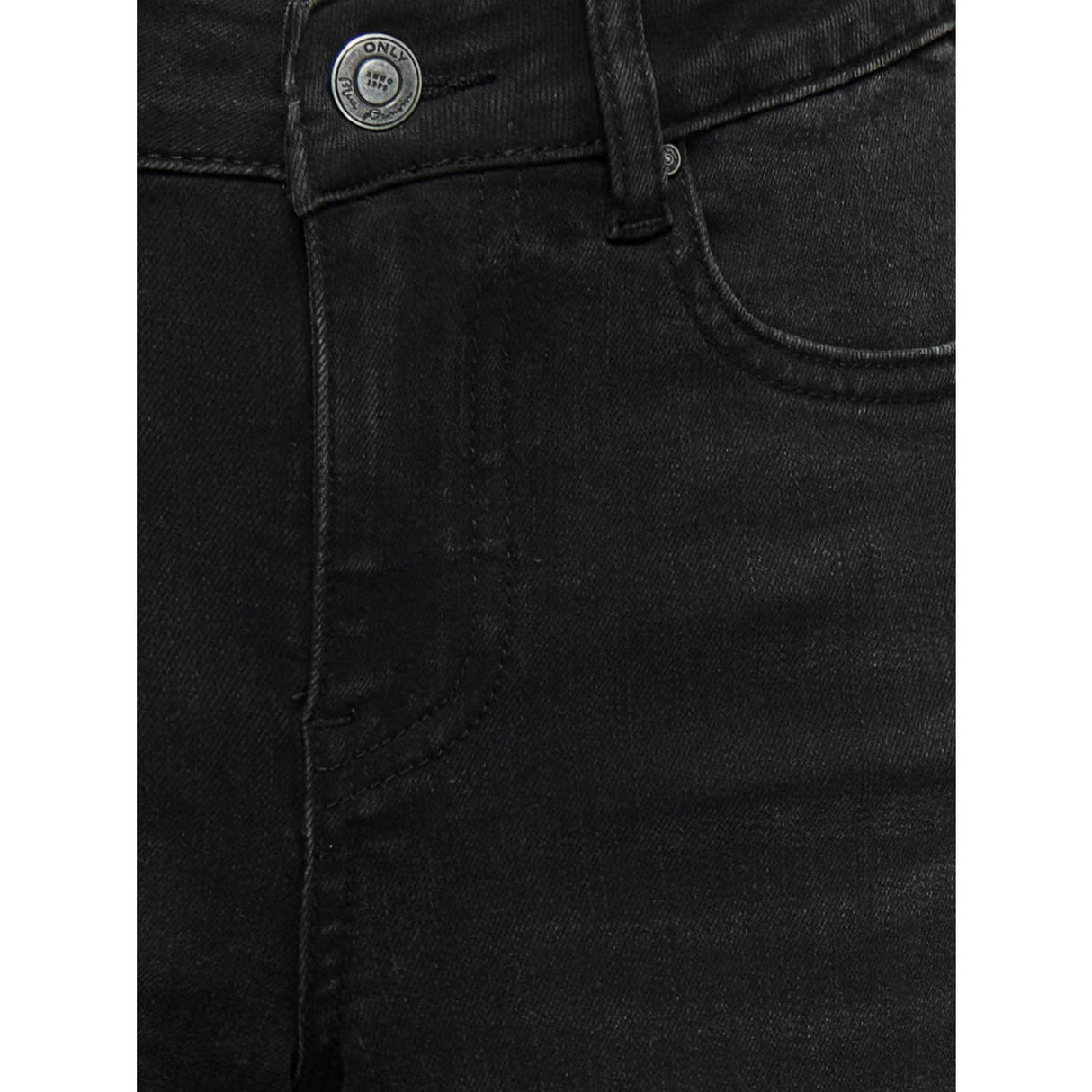 kids ONLY Washed Black Kogjuicy-Wauw Hw Wide Dnm Gua006 Noos
