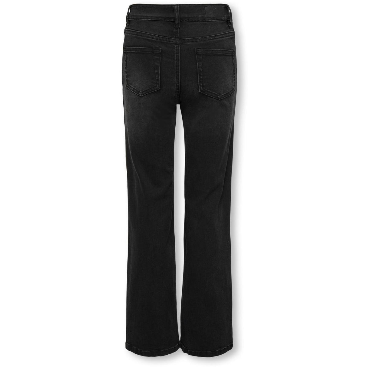 kids ONLY Washed Black Kogjuicy-Wauw Hw Wide Dnm Gua006 Noos