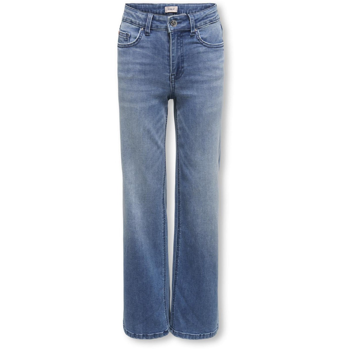 kids ONLY Medium Blue Denim Kogjuicy-Wauw Hw Wide Dnm Gua113 Noos