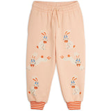 Mini Rodini Pink Rabbit Sp Cuffed Sweatpants