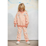 Mini Rodini Pink Rabbit Sp Cuffed Sweatpants