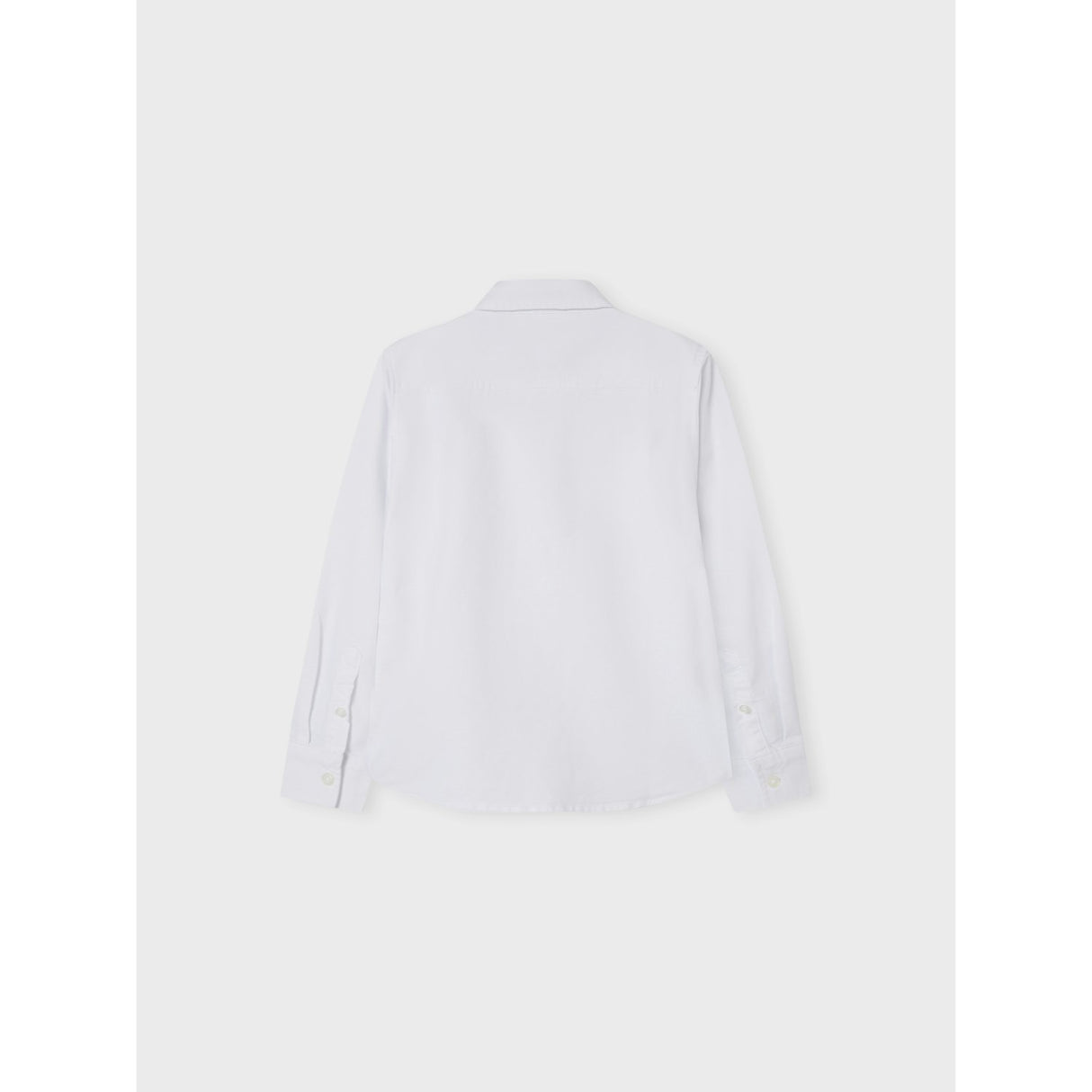 Name It Bright White Nkmnewsa Ls Shirt Noos