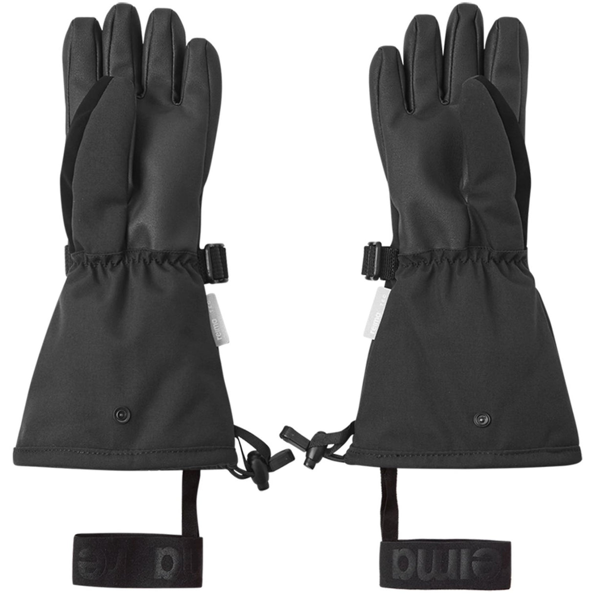 Reima Black-Black Skimba Gloves