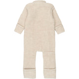 Mikk-Line Melange Offwhite Wool Suit