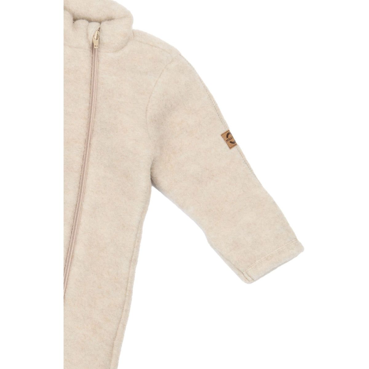 Mikk-Line Melange Offwhite Wool Suit