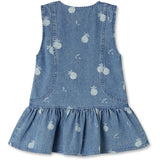 Fliink Medium Blue Aop Don Denim Spencer Dress