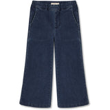 Fliink Dark Denim Blue Rocky Flare Denim Pants