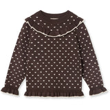 Fliink Coffee Bean / Sandshell Fame Contrast Blouse