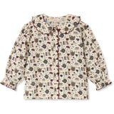 Fliink Sandshell Aop Cosy Ls Blouse