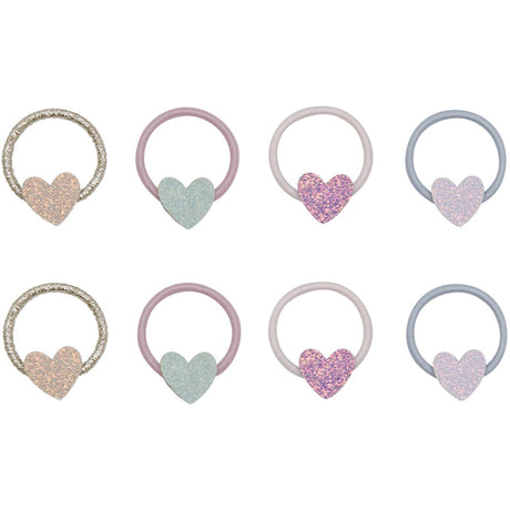 Mimi & Lula 8 Hårelastikker - Mini Teeny Heart