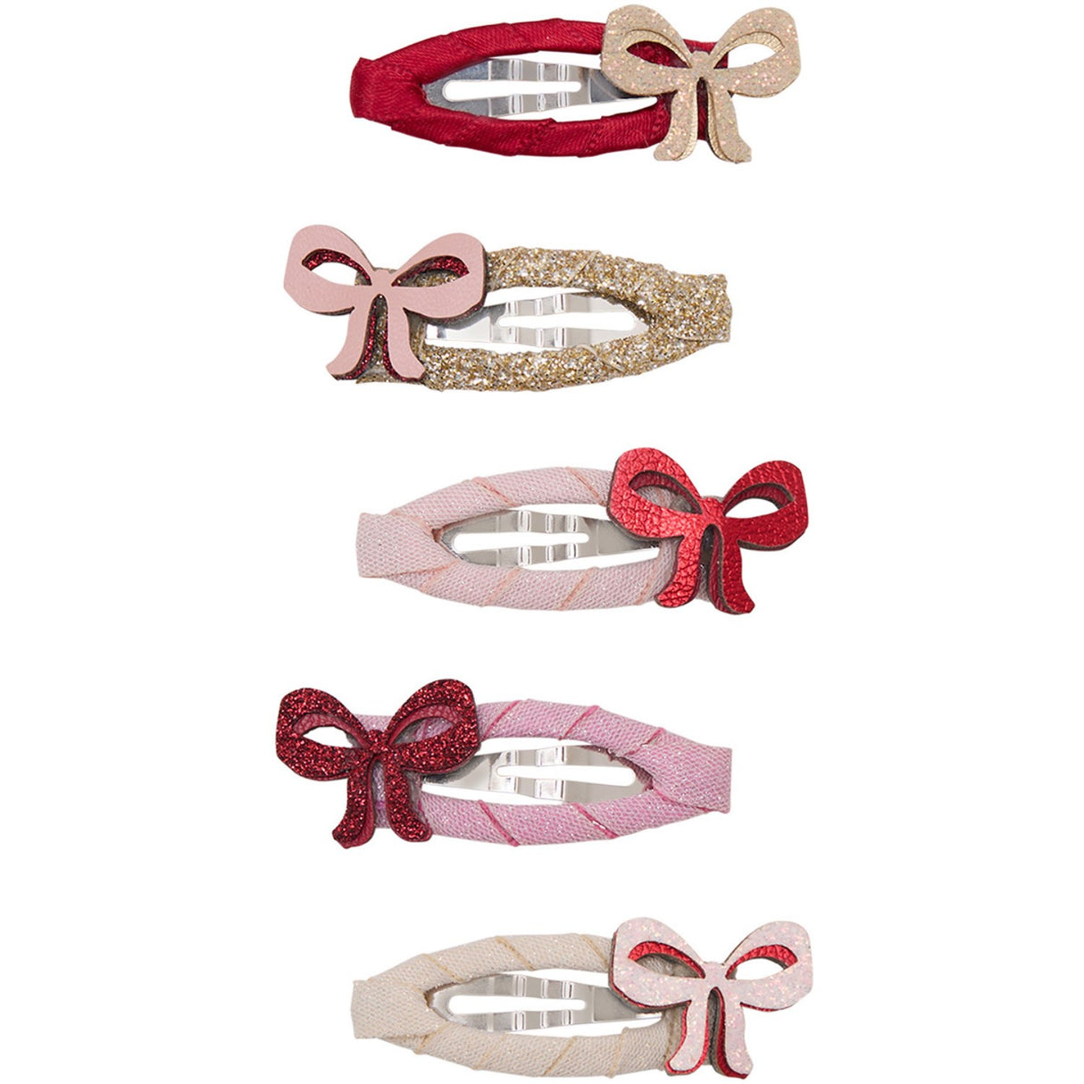Mimi & Lula 5 Hair Clips - Mini Cutesy Bow