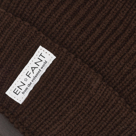 En Fant Coffee Bean Beanie W. Lining