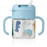 LIEWOOD Dino Roar / Sandy Kai Tritan Straw Cup 280ml