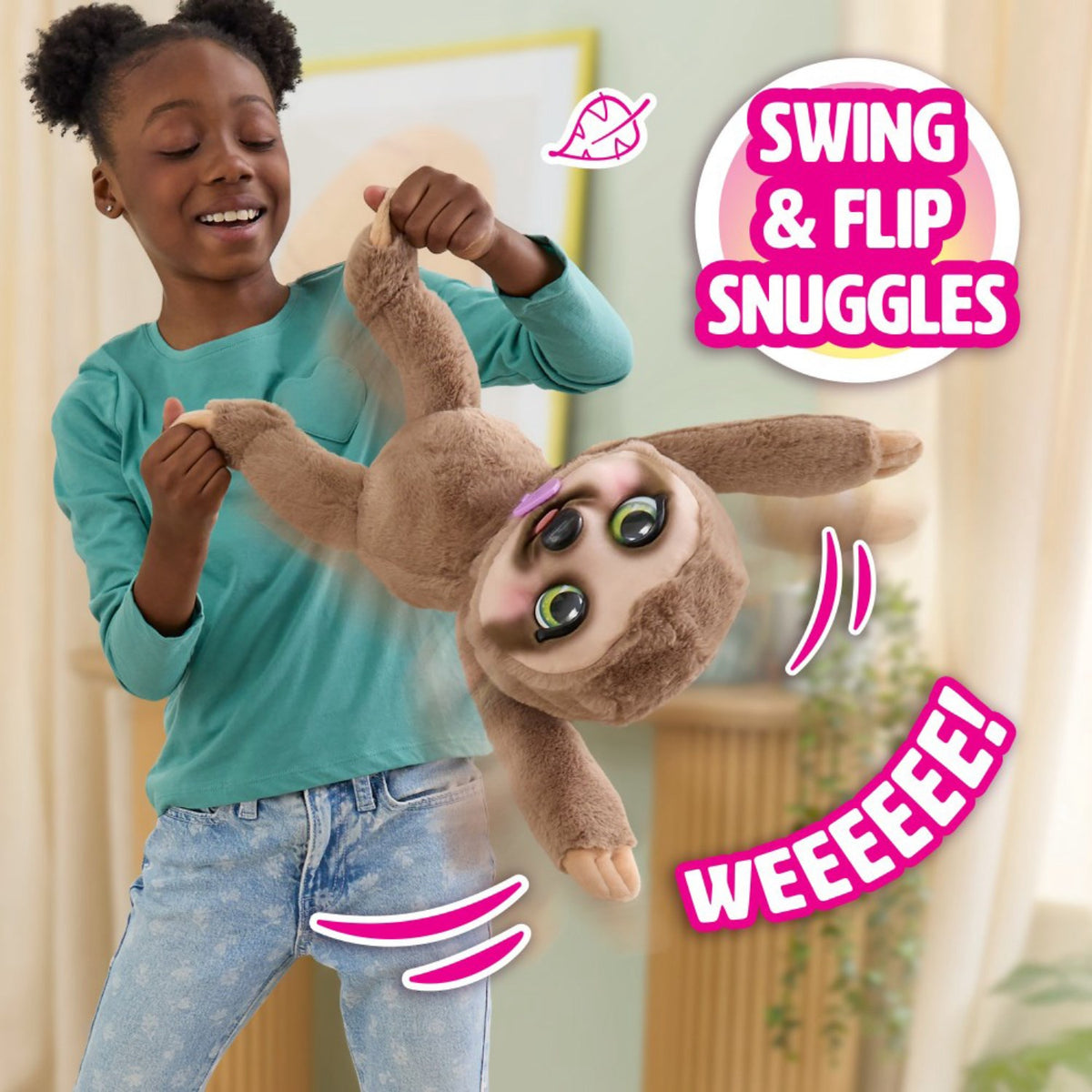 FurReal Snuggles The Smiling Sloth